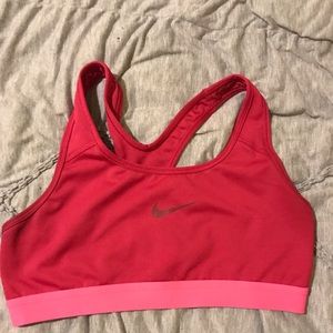 Pink Nike Sports Bra M
